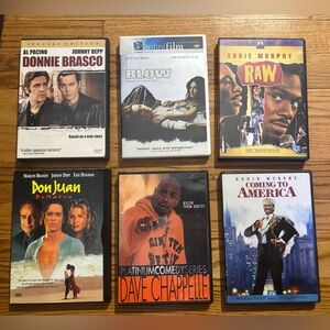 DVD Movie Collection - Various Titles 6 DVD bundle